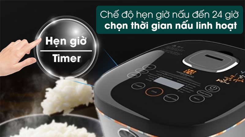 Nồi cơm điện tử Hawonkoo RCH-150-BA - Hàng chính hãng