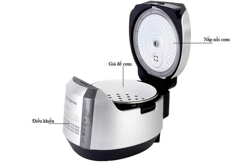 Nồi cơm điện tử Kangaroo KG598 - Hàng chính hãng