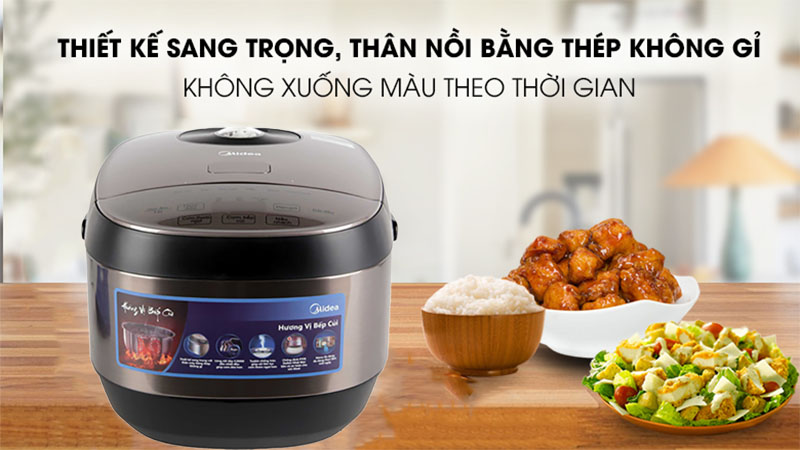 Nồi cơm điện tử Midea MB-FS5022 - Hàng chính hãng