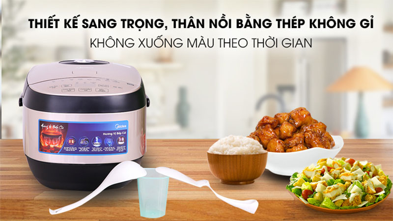 Nồi cơm điện tử Midea MB-FS5023 - Hàng chính hãng