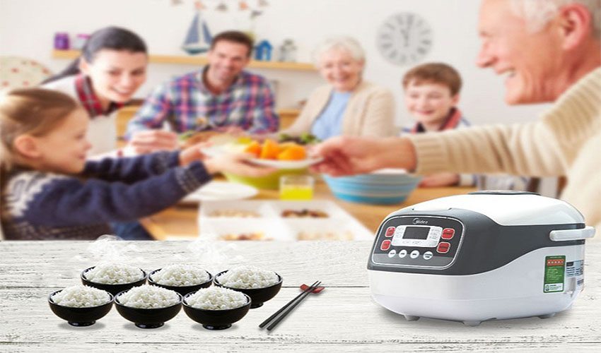 Ứng dụng của Nồi cơm điện tử Midea MR-SC18MB 