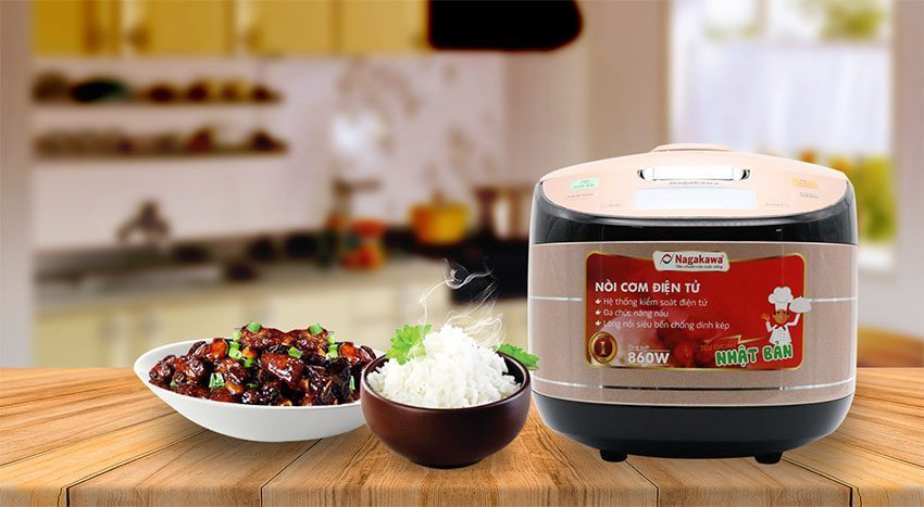 Nồi cơm điện tử Nagakawa NAG0103 - Hàng chính hãng