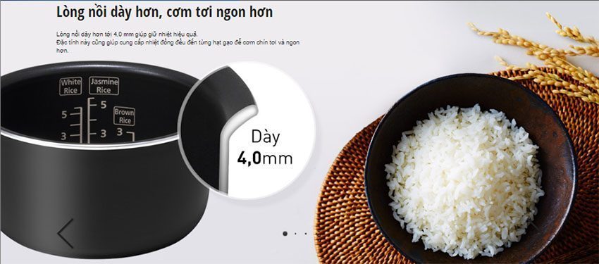 Nồi cơm điện tử Panasonic SR-CP108NRA - Hàng chính hãng