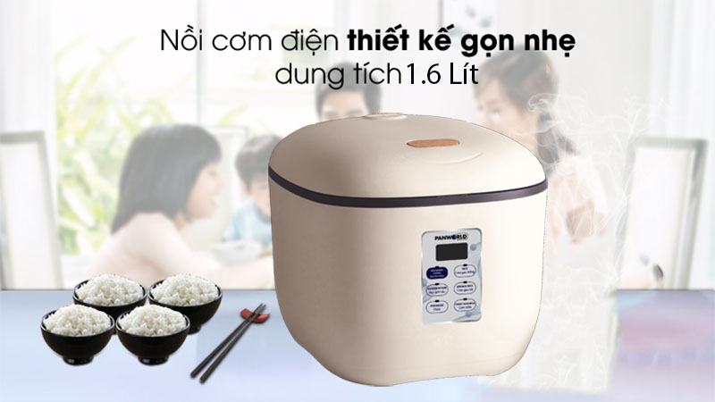 Dung tích của Nồi cơm điện Panworld PW-2124