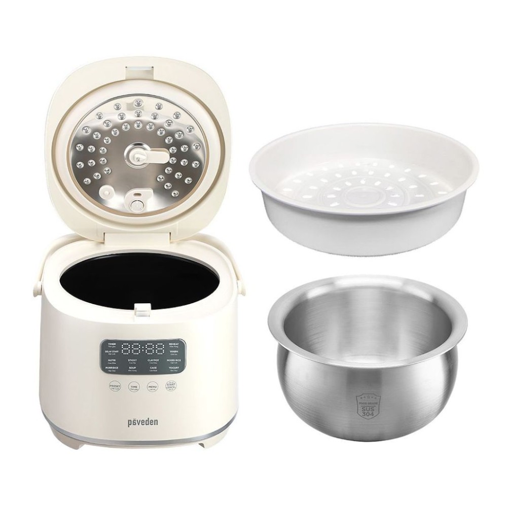 Nồi cơm điện tử Paveden 1.8 lít PR-3D18BE - Hàng chính hãng