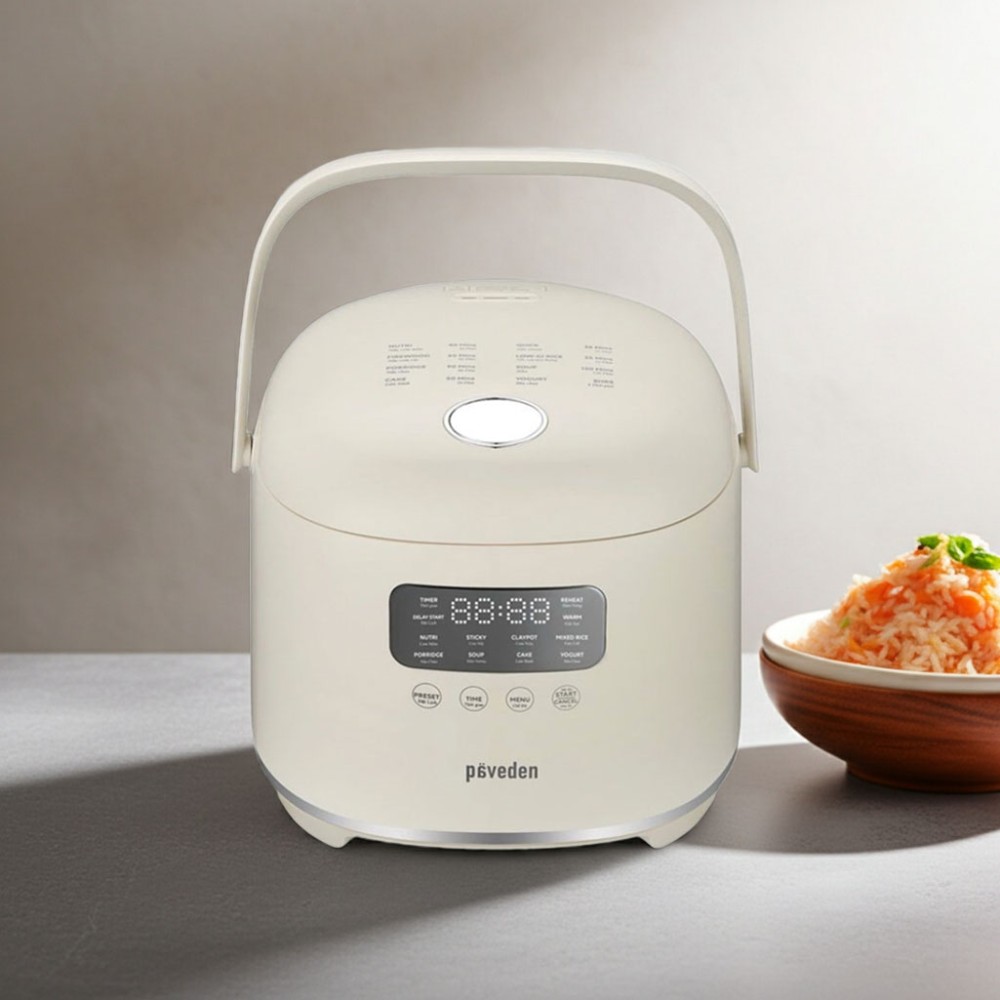 Nồi cơm điện tử Paveden 1.8 lít PR-3D18BE - Hàng chính hãng
