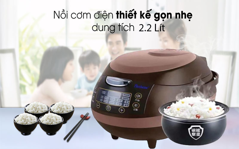 Dung tích của Nồi cơm điện tử Penhose PH-589