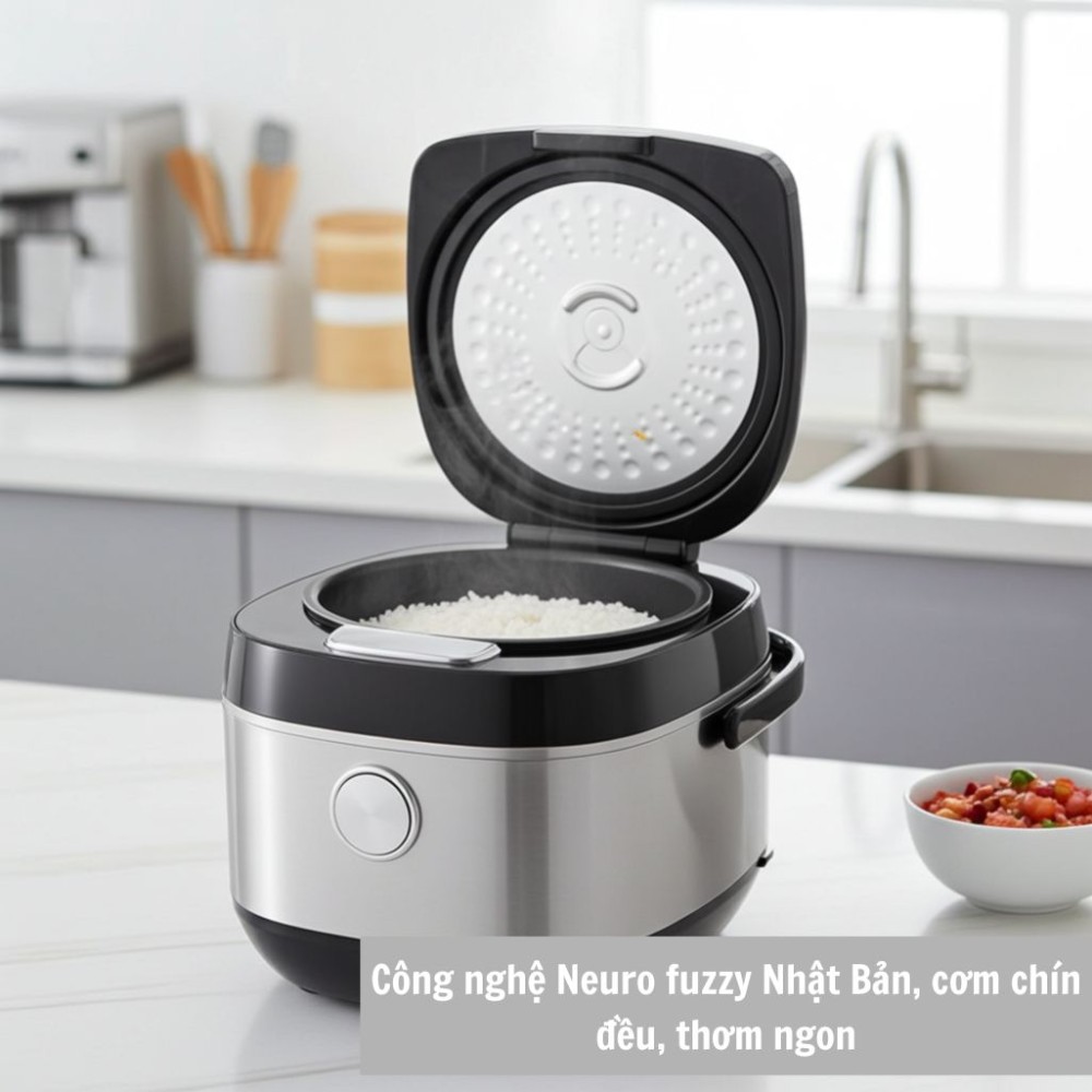 Nồi cơm điện tử Rapido RC-1.8D - Hàng chính hãng