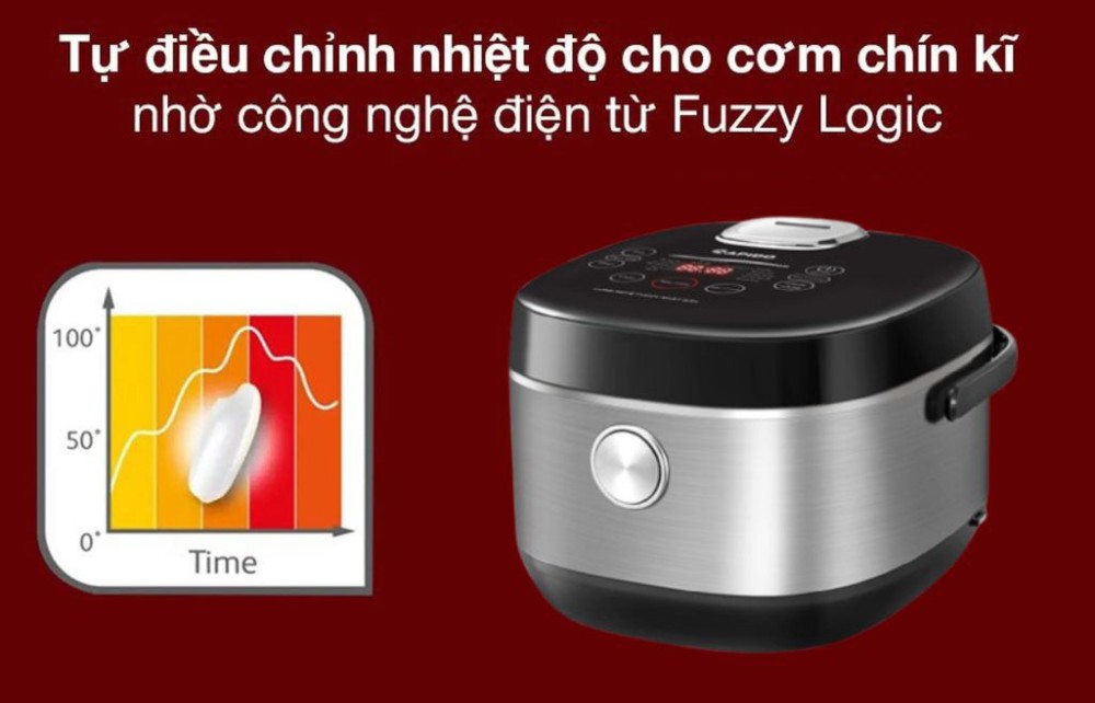 Nồi cơm điện tử Rapido RC-1.8D - Hàng chính hãng