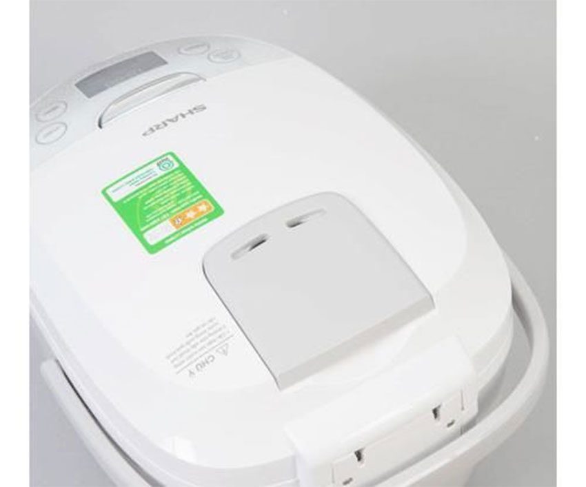 Nồi cơm điện tử Sharp KS-COM180EV-GY - Hàng chính hãng