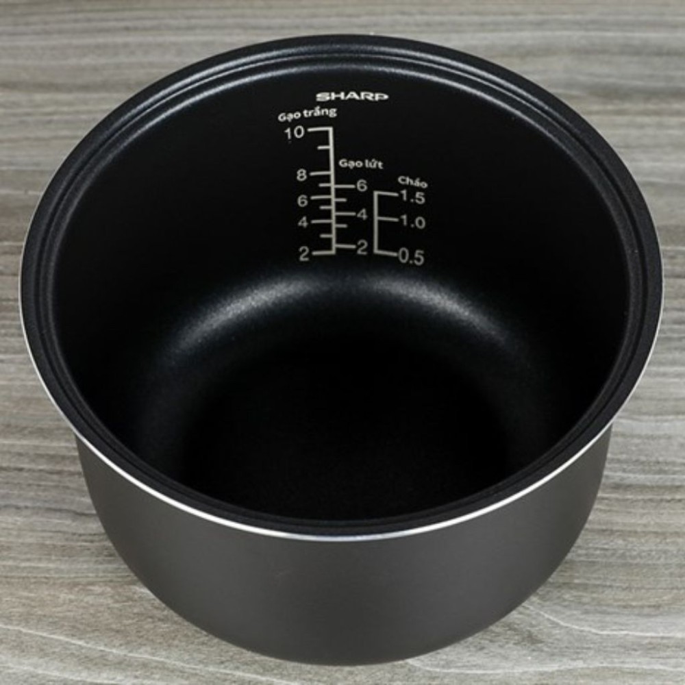 Nồi cơm điện tử Sharp 1.8 lít KS-COM191EV-WH - Hàng chính hãng