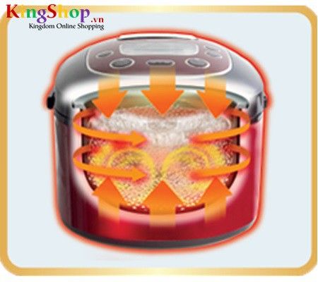 Nồi cơm điện tử Sharp KS-TH18-GL - Dung tích 1.8L - Hàng chính hãng