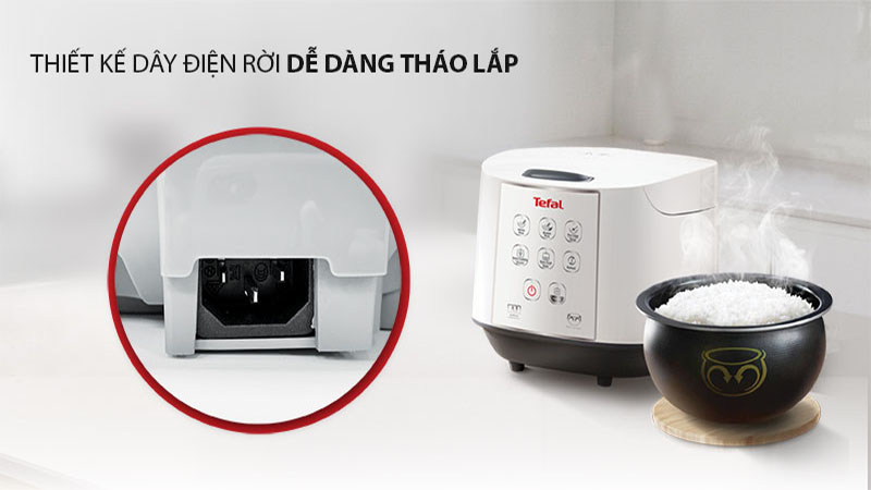 Nồi cơm điện tử Tefal RK732168 - Hàng chính hãng