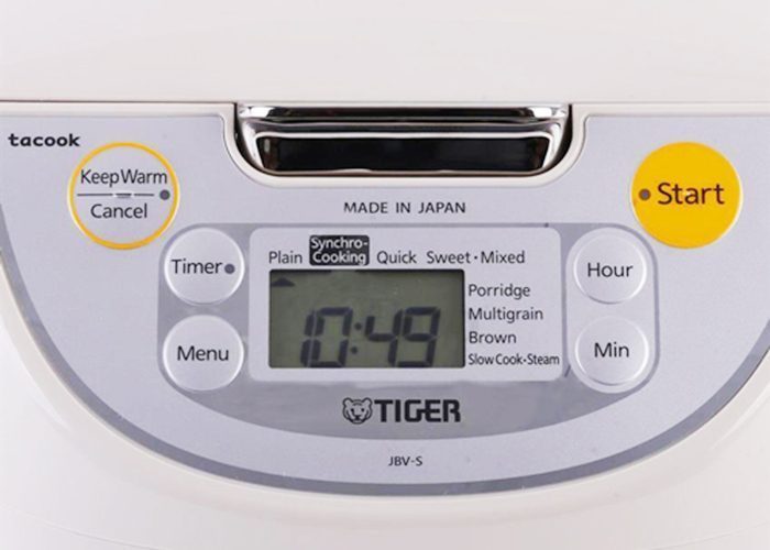 Nồi cơm điện tử Tiger JBV-S10W - Hàng chính hãng