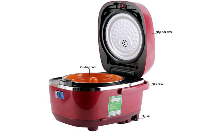 Nồi cơm điện tử Tiger JBX-A18W - Hàng chính hãng