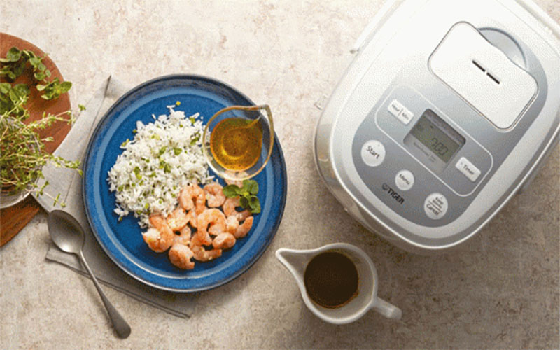 Nồi cơm điện tử Tiger JBX-B10W - Hàng chính hãng