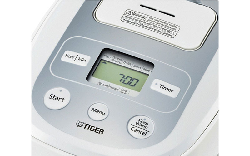 Nồi cơm điện tử Tiger JBX-B18W - Hàng chính hãng