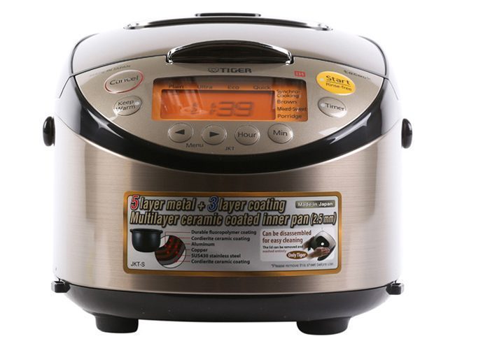 Nồi cơm điện tử Tiger JKT-S18W 1.8 lít - Hàng chính hãng