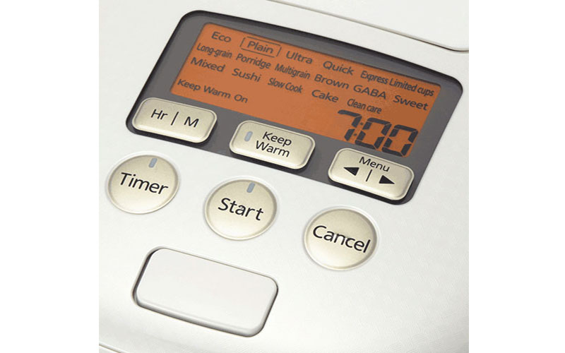 Bảng điều khiển của Nồi cơm điện tử Tiger JPT-H10S