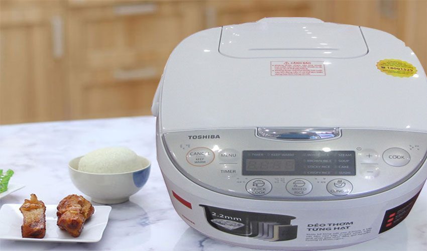 Ứng dụng của Nồi cơm điện tử Toshiba RC-18DH1NV