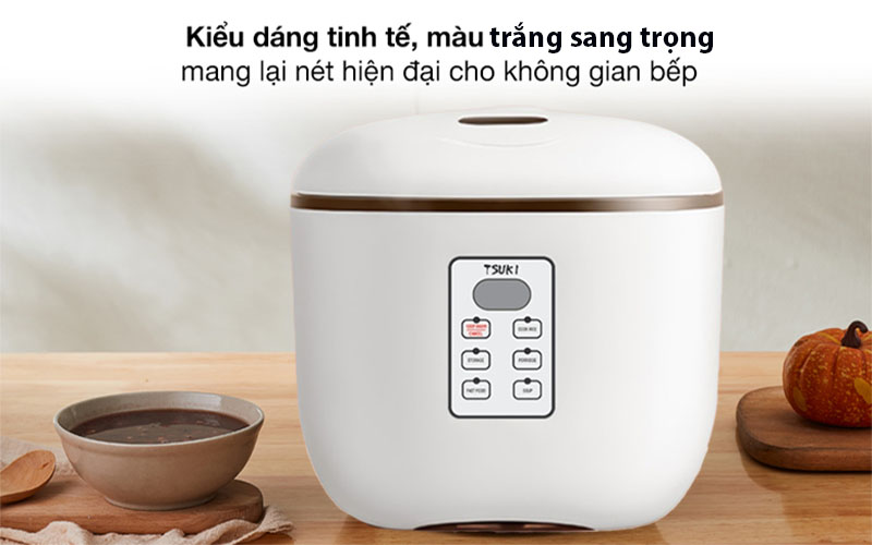 Thiết kế của Nồi cơm điện tử Tsuki TS-XH30