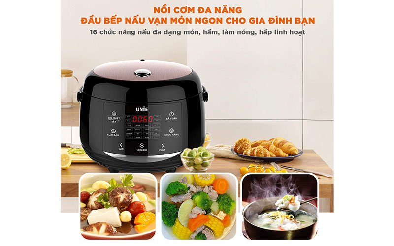 Nồi cơm điện tử Unie UEC1571B - Hàng chính hãng