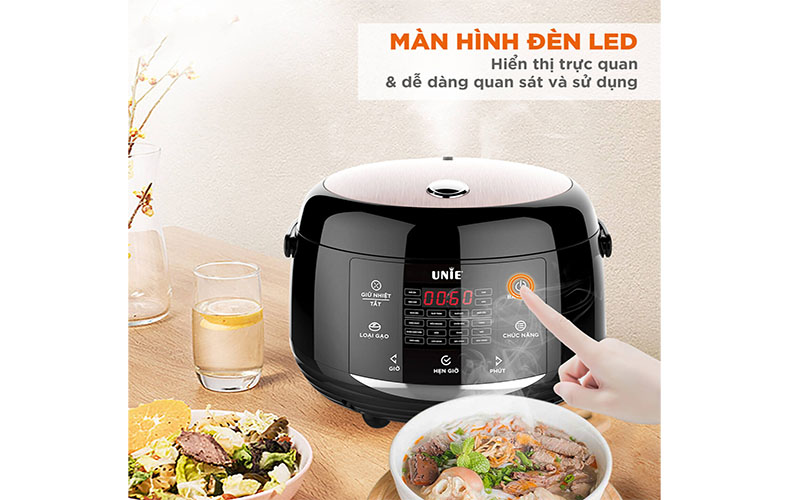 Nồi cơm điện tử Unie UEC1571B - Hàng chính hãng