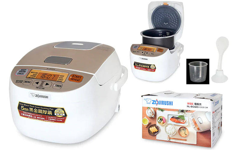 Nồi cơm điện tử Zojirushi NL-BGQ05-WA - Hàng chính hãng