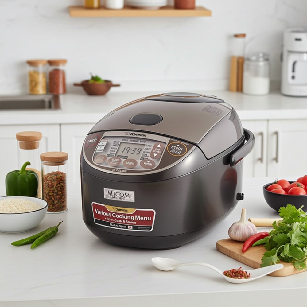 Nồi cơm điện tử Zojirushi NL-GAQ10V-BM - Hàng chính hãng