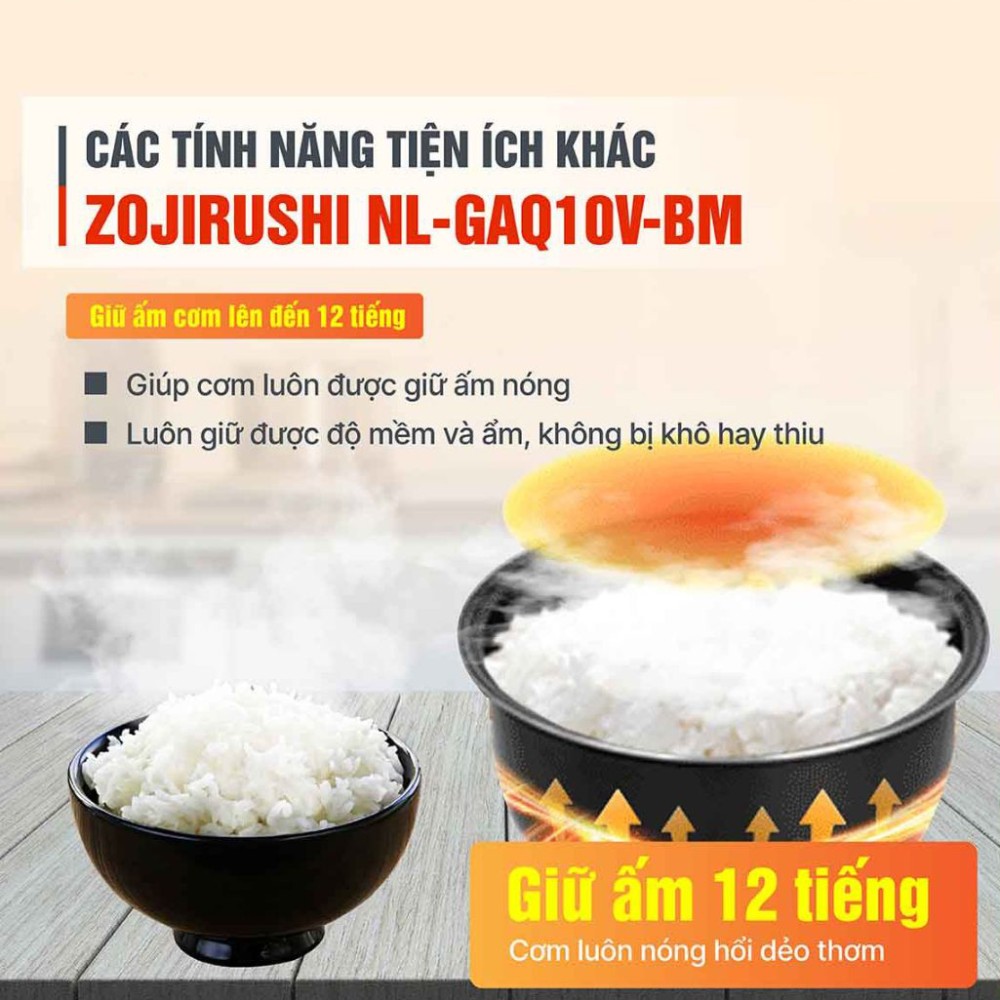 Đa dạng các chế độ nấu được cài đặt sẵn