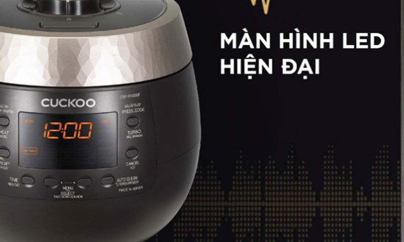Nồi cơm điện tử áp suất Cuckoo CRP-R0600F - Hàng chính hãng