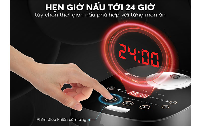 Nồi cơm điện tử cao tần Elmich RCE-3914 IH RICECOOKER  - Hàng chính hãng