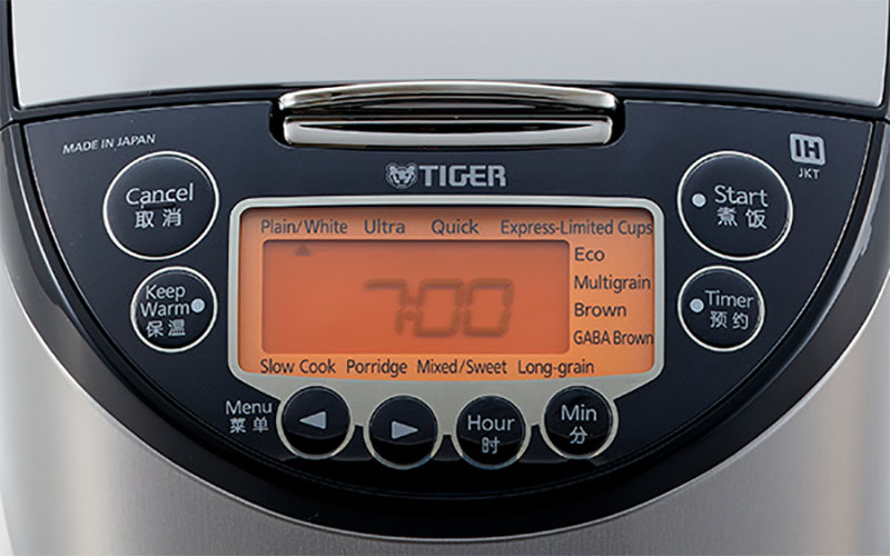 Nồi cơm điện tử cao tần Tiger JKT-F18W - Hàng chính hãng