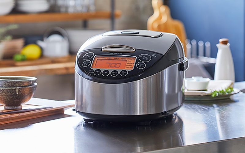Nồi cơm điện tử cao tần Tiger JKT-F18W - Hàng chính hãng