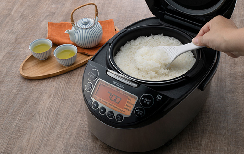 Nồi cơm điện tử cao tần Tiger 1 lít JKT-F10W - Hàng chính hãng