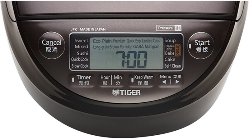 Nồi cơm điện tử cao tần áp suất Tiger JPK-W10W - Hàng chính hãng