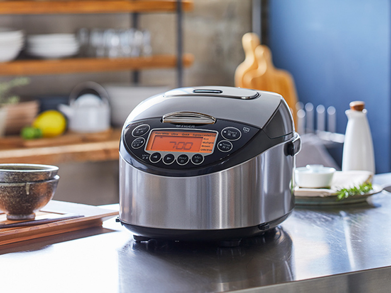 Nồi cơm điện tử cao tần Tiger 1 lít JKT-F10W - Hàng chính hãng