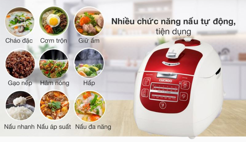 Nồi cơm điện tử Cuckoo CR1015 - Hàng chính hãng