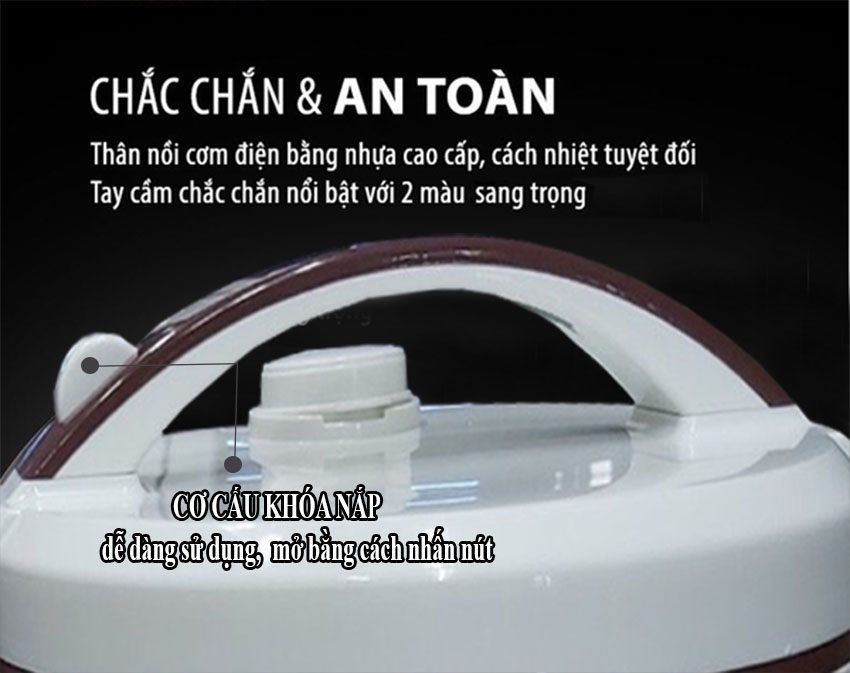 Nồi cơm điện tự động Kim Cương 1.5LG-N - Hàng chính hãng