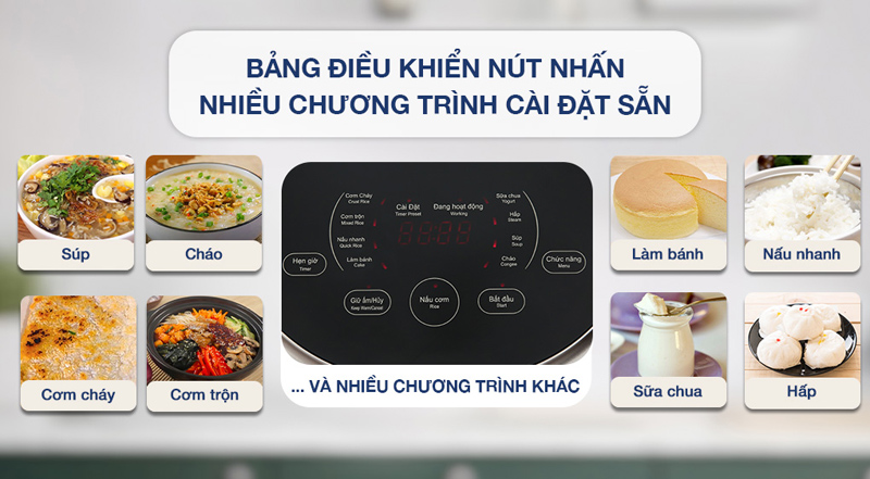 Nồi cơm điện tử Kangaroo KG18DR12 - Hàng chính hãng