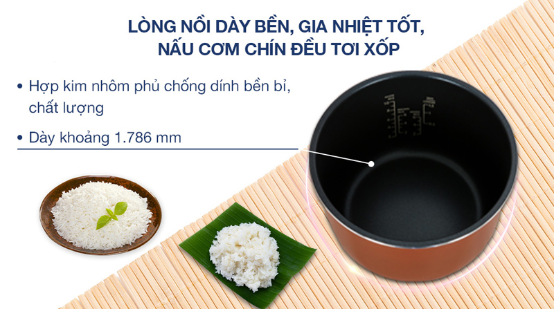 Nồi cơm điện tử Kangaroo KG18DR12 - Hàng chính hãng