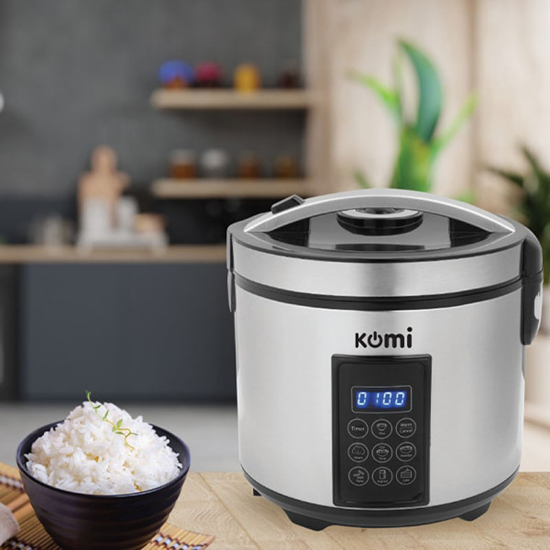 Nồi cơm điện  Komi KM-02CD, dung tích 1.8L, phù hợp cho gia đình 4-6 người