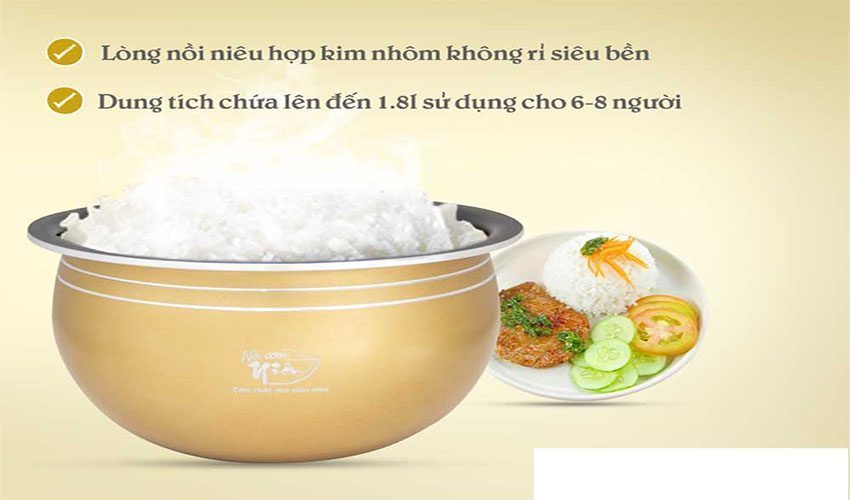 Nồi cơm điện tử lòng niêu Magic Korea A-86-NIEU - Hàng chính hãng