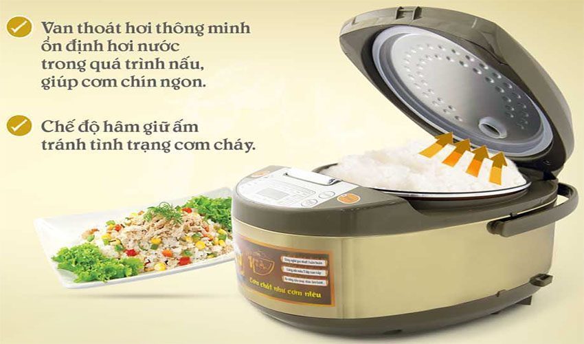 Nồi cơm điện tử lòng niêu Magic Korea A-86-NIEU - Hàng chính hãng