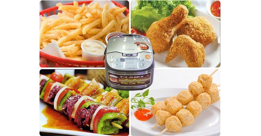 Chức năng của nồi cơm điện tử niêu Supor 50HC12VN
