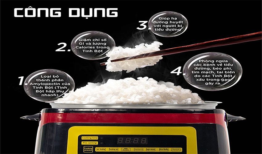 Nồi cơm điện tử tách đường Magic Korea A-510 - Hàng chính hãng