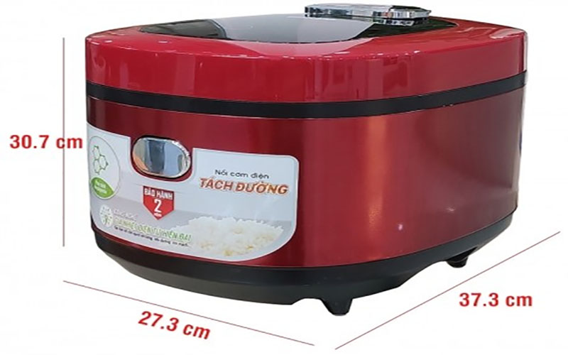 Nồi cơm điện tử tách đường Yakyo TP-309 - Hàng chính hãng