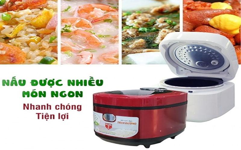 Nồi cơm điện tử tách đường Yakyo TP-309 - Hàng chính hãng