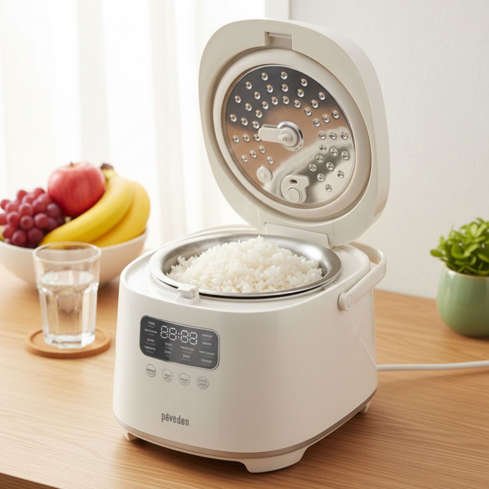 Nồi cơm điện tách đường Paveden 1.2 lít PR-3D12LSBE - Hàng chính hãng
