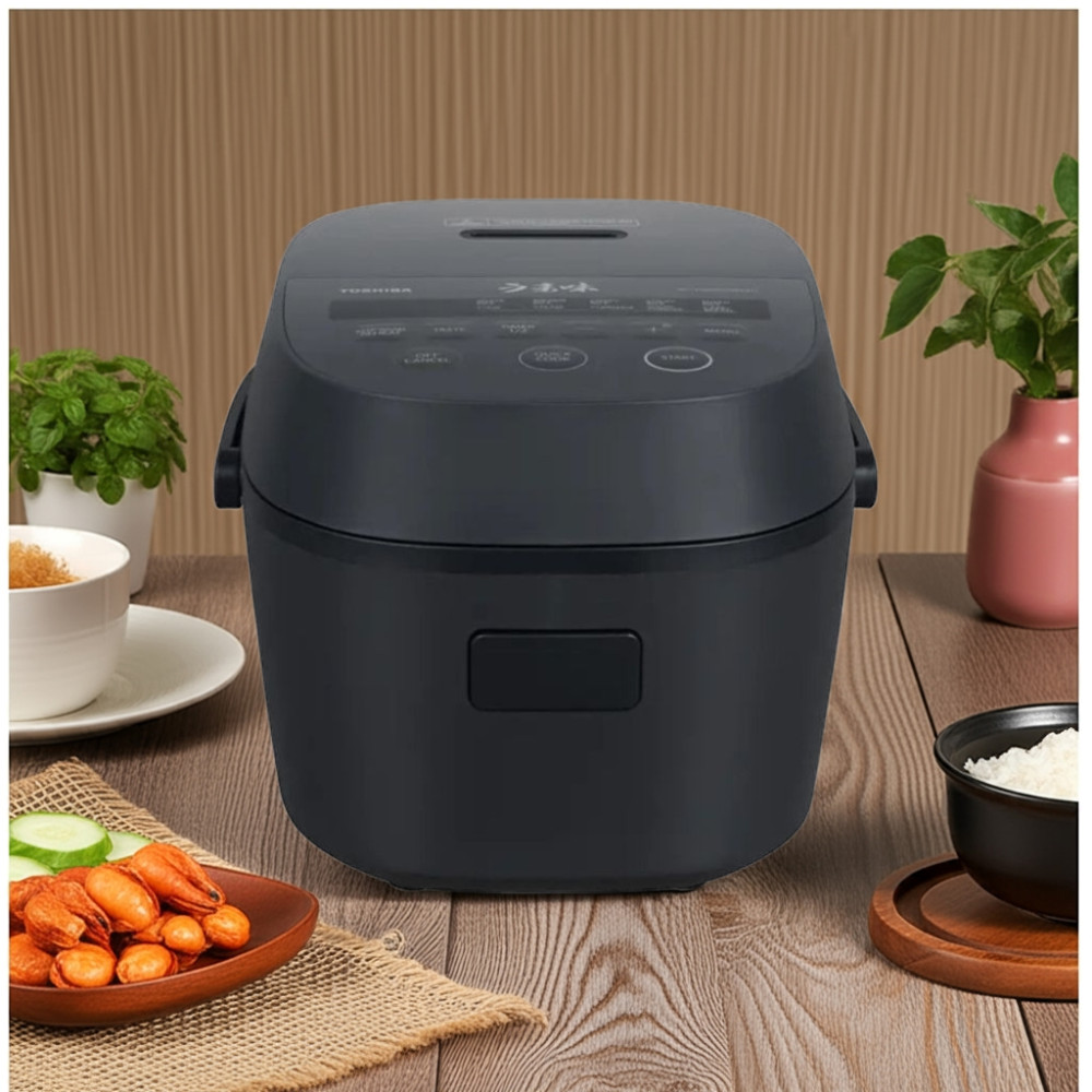 Nồi cơm điện tử Toshiba 1 lít RC-10DR5UVN(H) - Hàng chính hãng